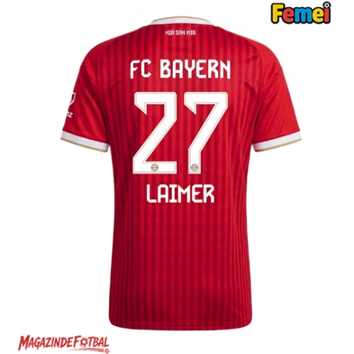 Bayern Munich Konrad Laimer #27 Tricou Fotbal Replică 2026-27 Femei Acasa Bayern Munich Konrad Laimer #27 Tricou Fotbal Replică 2026-27 Femei Acasa